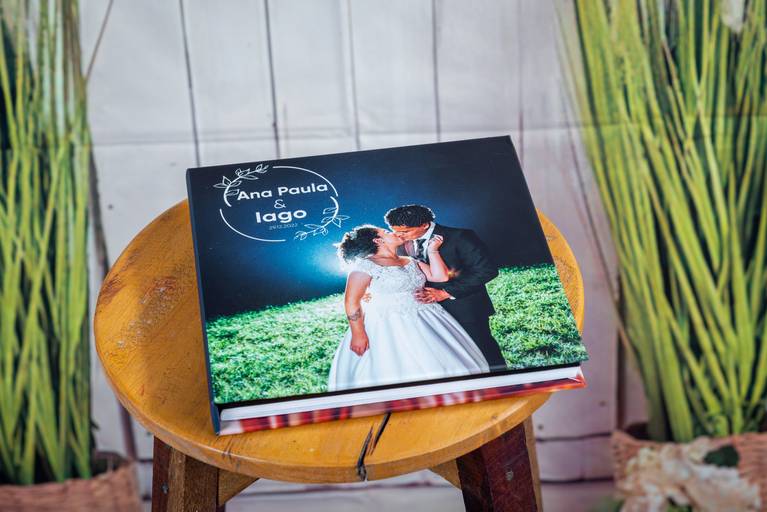 álbum de casamento