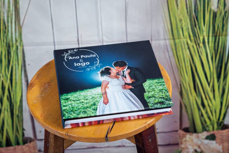 álbum de casamento