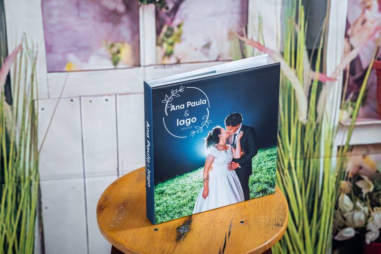 álbum de casamento