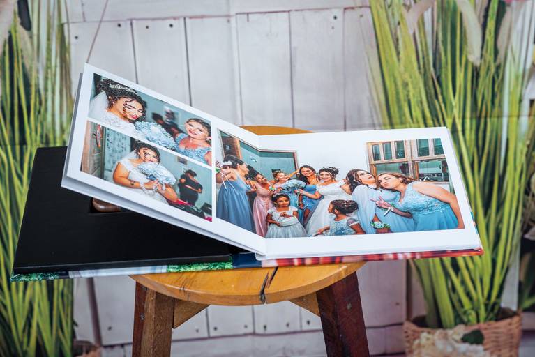 álbum de casamento
