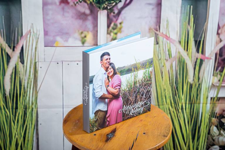 álbum de casamento
