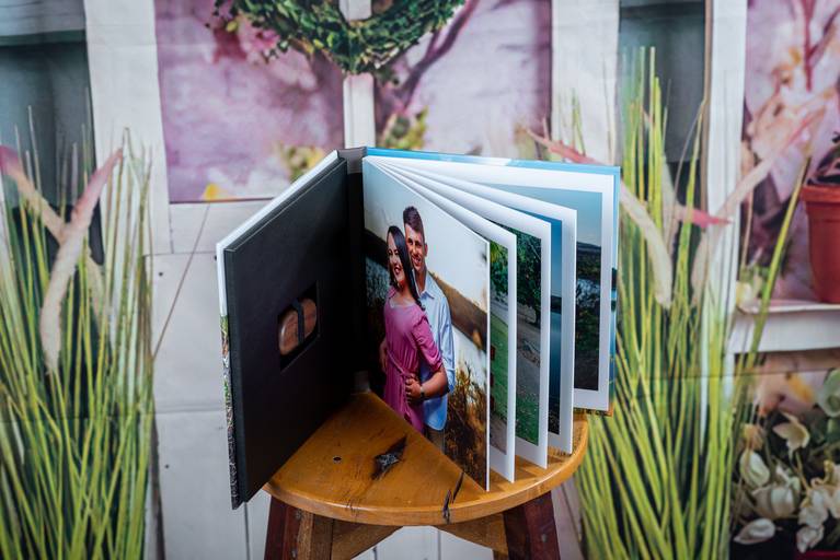 álbum de casamento