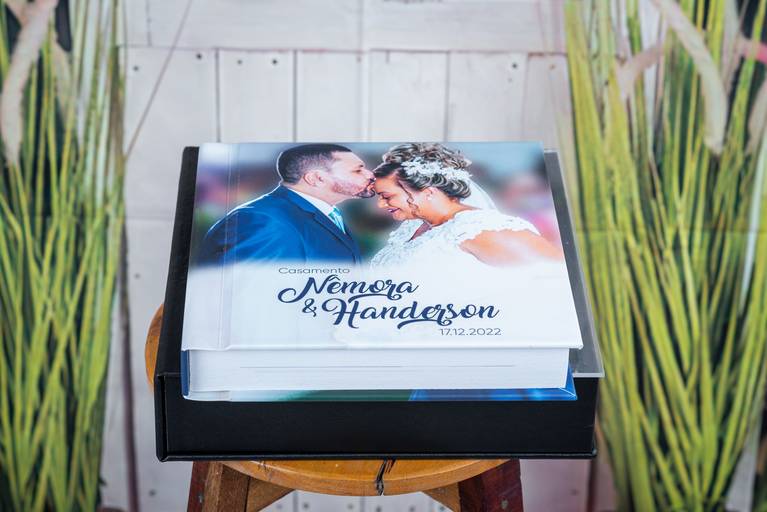 álbum de casamento