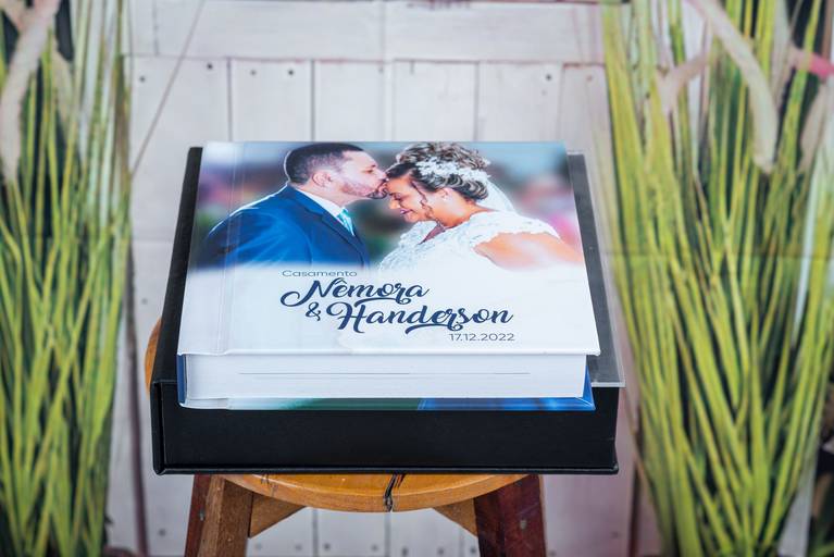álbum de casamento