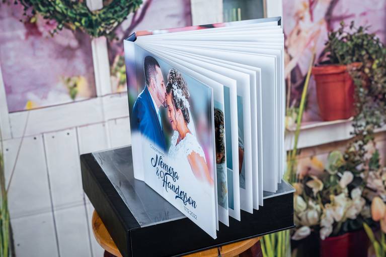 álbum de casamento