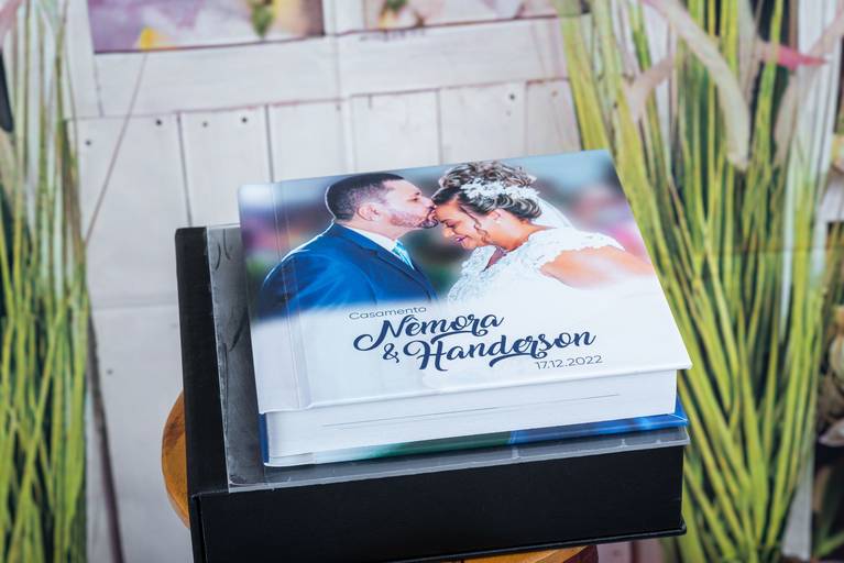 álbum de casamento