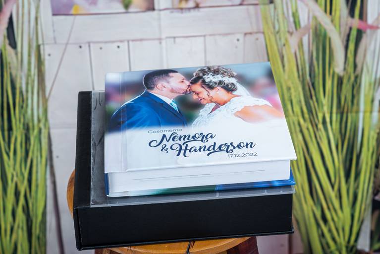 álbum de casamento