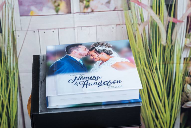 álbum de casamento