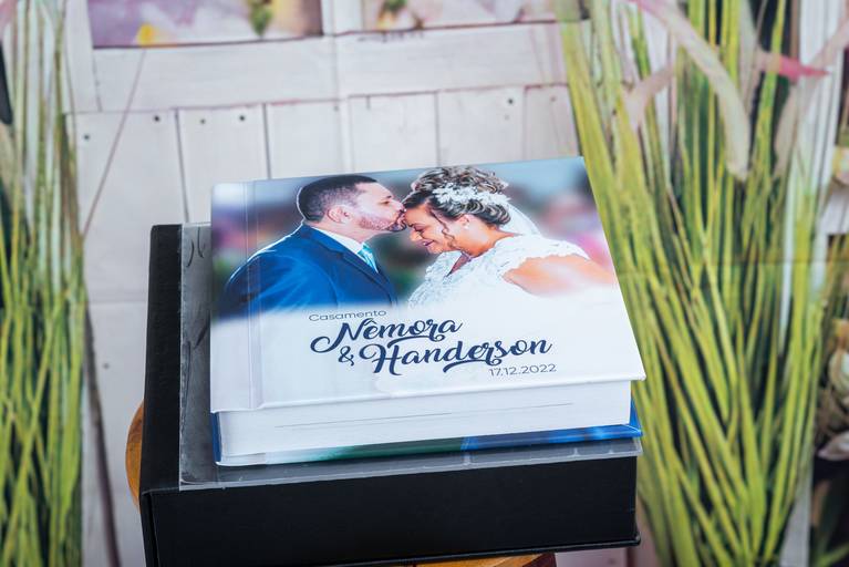 álbum de casamento