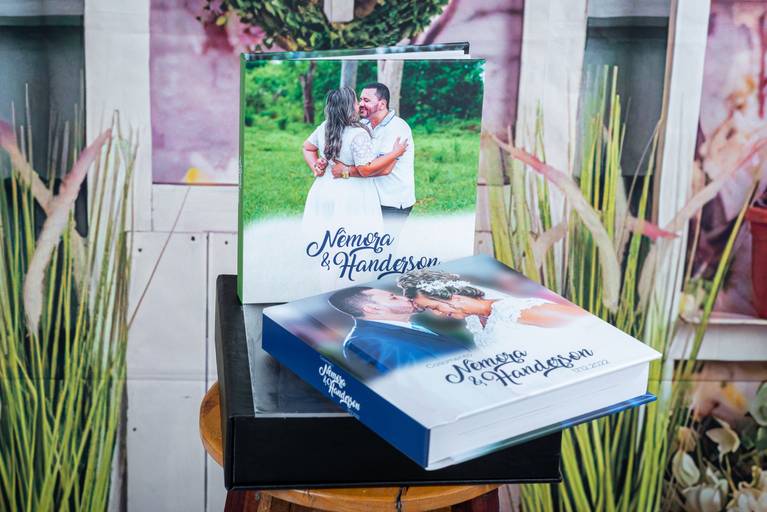 álbum de casamento