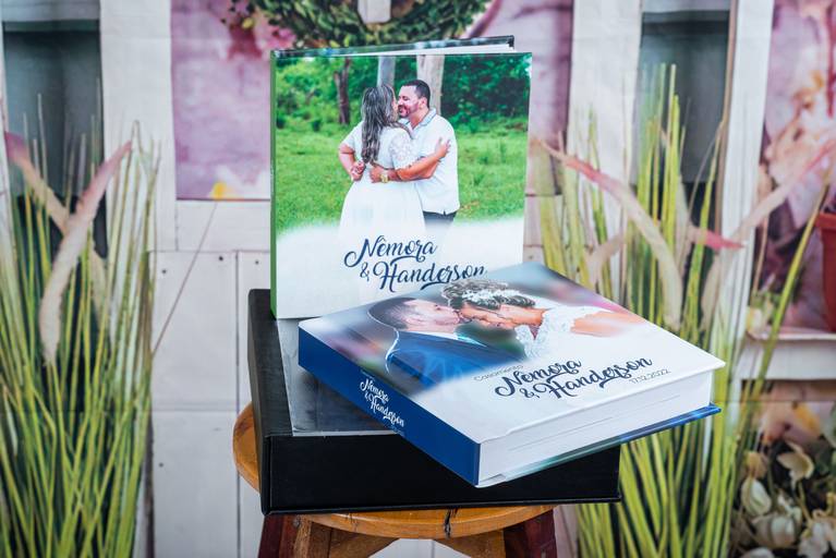 álbum de casamento