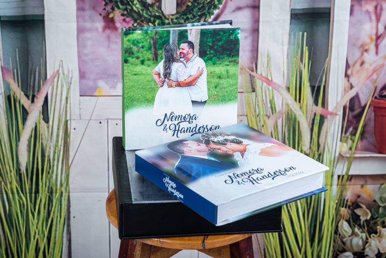 álbum de casamento