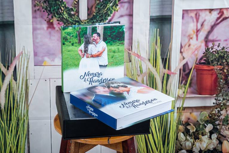 álbum de casamento