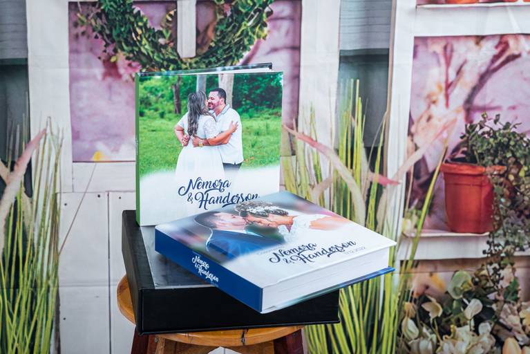 álbum de casamento