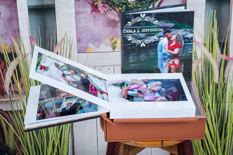 álbum de casamento