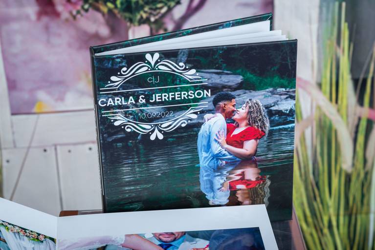 álbum de casamento