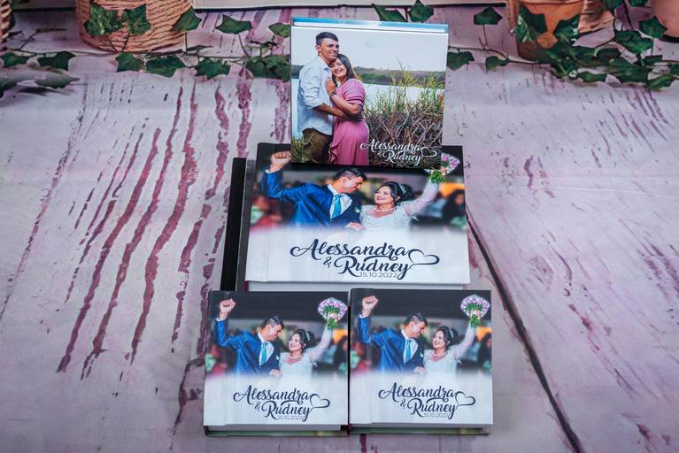 álbum de casamento