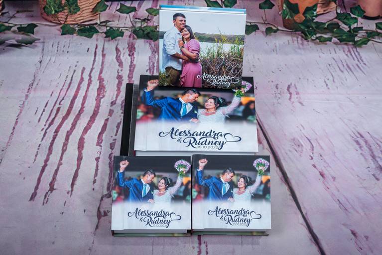 álbum de casamento