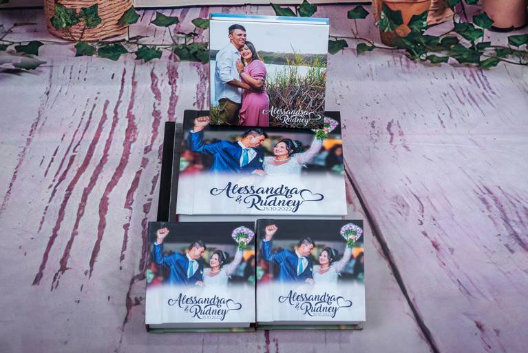 álbum de casamento
