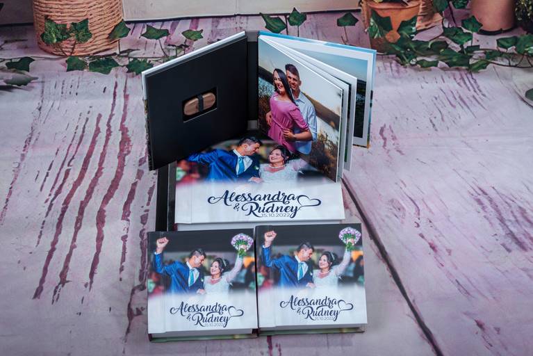 álbum de casamento