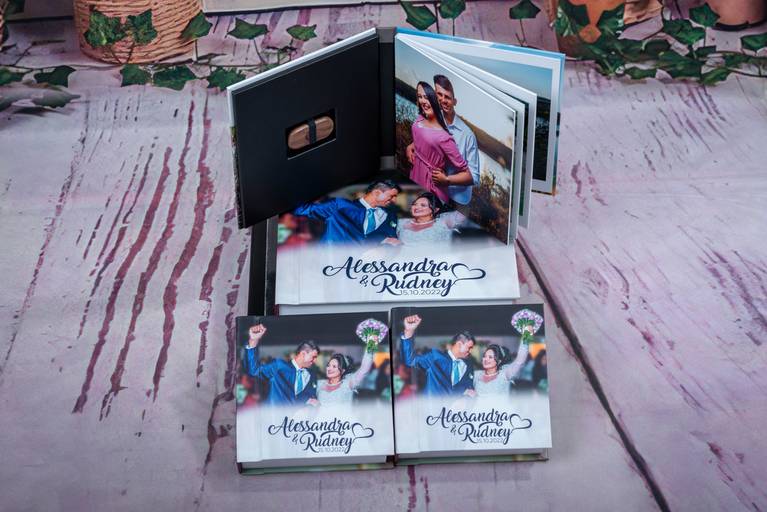 álbum de casamento