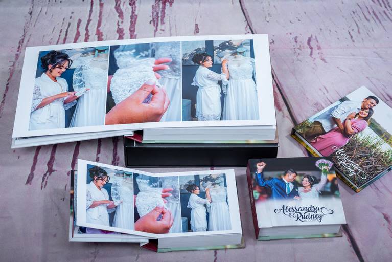álbum de casamento