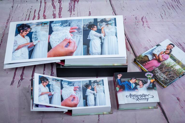 álbum de casamento