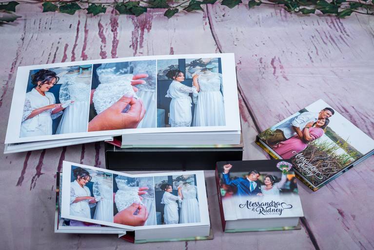 álbum de casamento