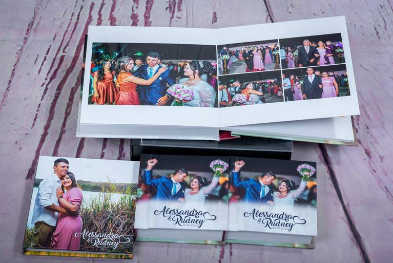 álbum de casamento