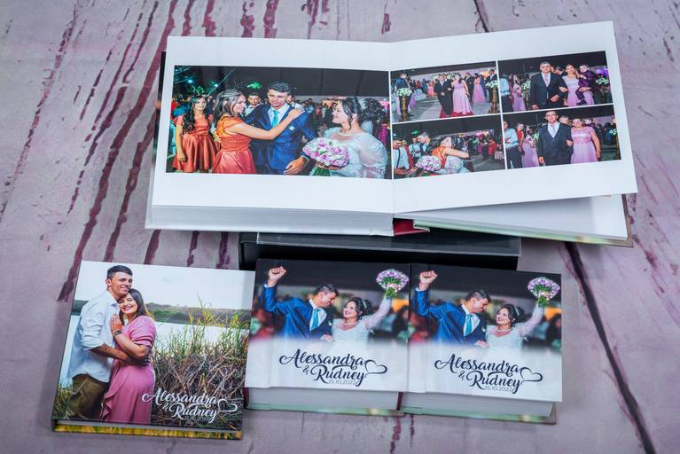 álbum de casamento