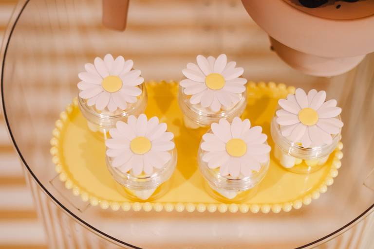 Decoração margaridas