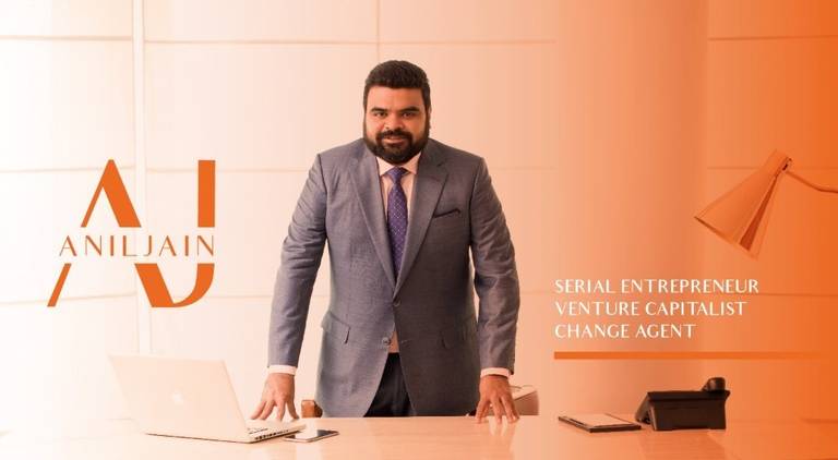 Anil Jain Refex, an industrial entrepreneur and business leader, pictured in a modern office setting reflecting strategic leadership, innovation, and long term enterprise building