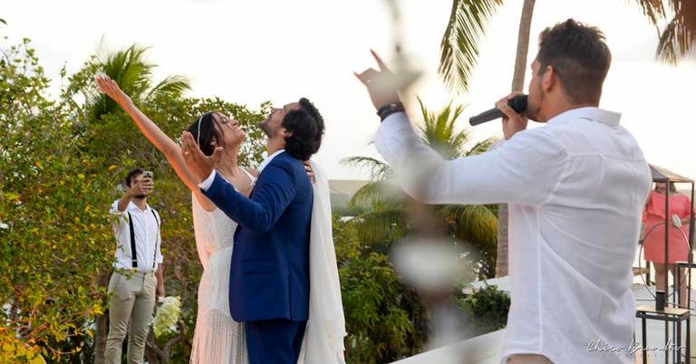 Supresa Felipe banda Eva