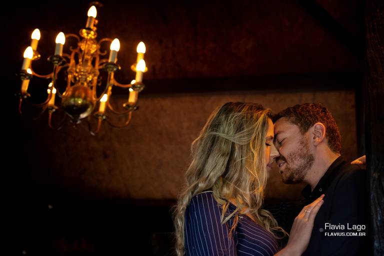 Fotografia de Casamento Ensaio no Rio de Janeiro RJ Flavia Lago  Beijo Flavius