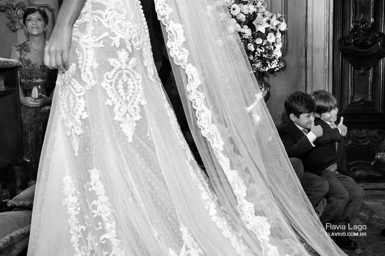 Pajens altar Fotografia de Casamento no Rio de Janeiro RJ Flavius Flavia Lago