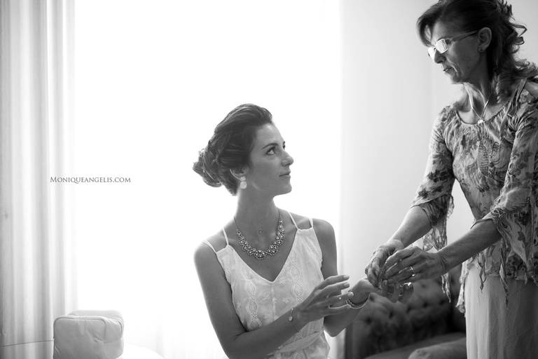 Monique Angelis - Making off da noiva Julia aos cuidados de sua mãe