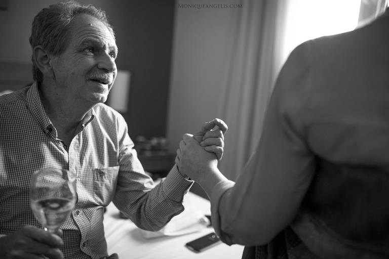 Monique Angelis - pai da noiva