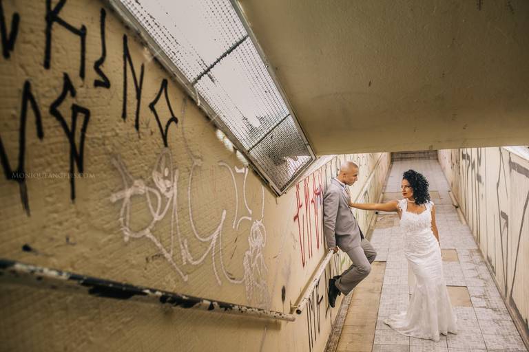 Monique Angelis - Ensaio de noivos thash the dress Larissa e Guto