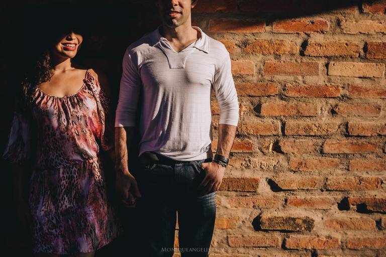 Monique Angelis - Ensaio de noivos pré-wedding em Campinas - Carol e Bruno - sorriso