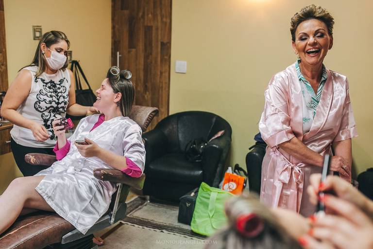 Monique Angelis - Mãe da noiva - making off Vinhedo - SP