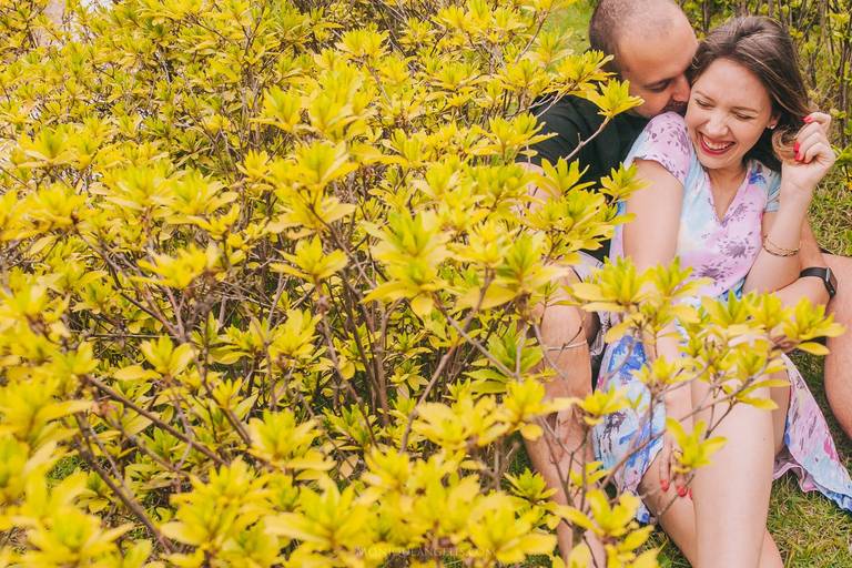 Monique Angelis - O beijo do noivo no ensaio pré-wedding São Paulo - SP