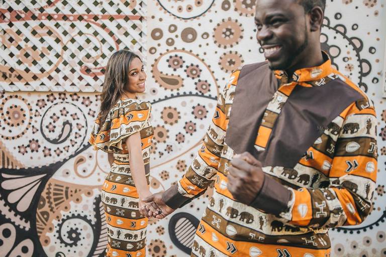 Monique Angelis - noivo comemora no ensaio pré-wedding - Sousas - SP