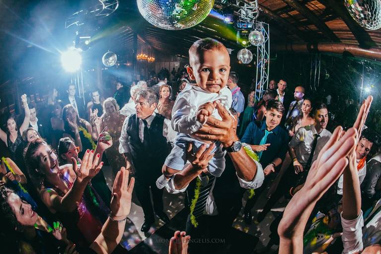 Monique Angelis - O bebe que chamou a atenção no casamento de Talita em Rafael em Louveira - SP