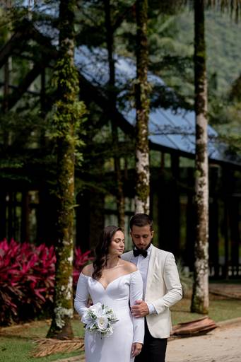 casamento na capela de vidro