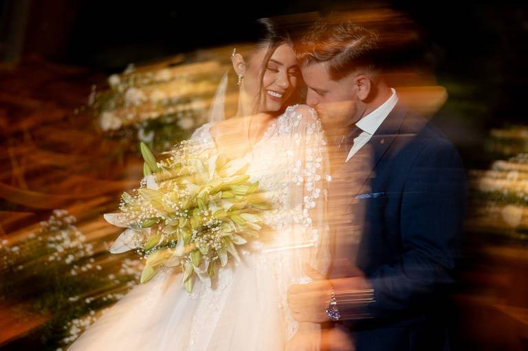 Foto do casal em joinville