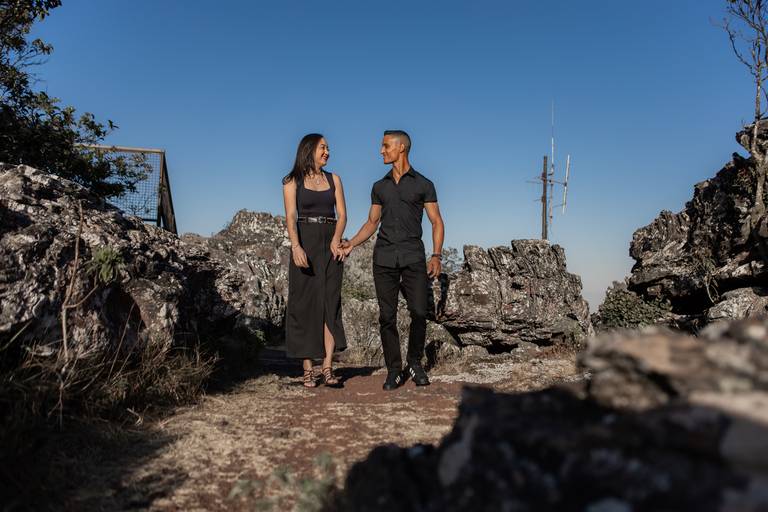 Aline e Richard - Serra da Piedade
