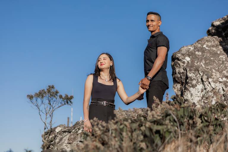 Aline e Richard - Serra da Piedade
