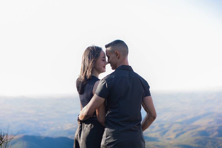 Aline e Richard - Serra da Piedade