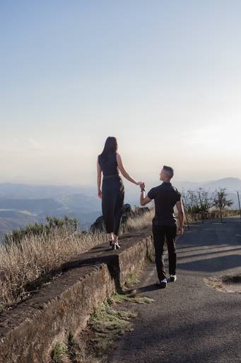 Aline e Richard - Serra da Piedade