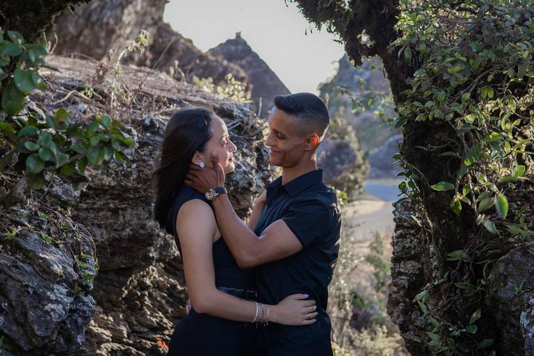 Aline e Richard - Serra da Piedade